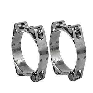 Stainless Steel T Bolt Type Strong Double Bolt Hose Clamp