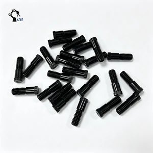 EU Standards Metric System M5 Screws Bright Surface Finish Aluminum Alloy Matching Nuts Available Custom Machining Service