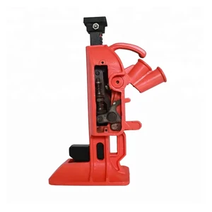 Guanhang GH-QD20 Heavy Duty Integral Hydraulic Steel Rail Track Jack 20T Capacity for Lifting and Track Work