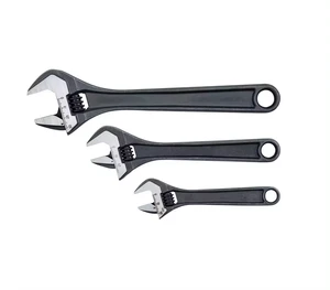 Customized OEM DIY Industrial Inch C Head Adjustable Wrench Set with 1000lb-ft Max Torque CR-V Material