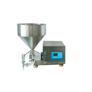 Custom Desktop Semi Automatic Motor-Driven Weigh Gear Pump Filler Thick Concentrated Herbal Extract Viscous Edible Beverage