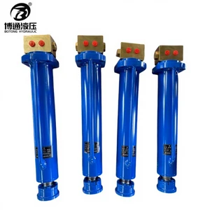 Heavy Metallurgical Equipment Telescopic Hydraulic Cylinder Hard Chrome Plated Direct Supply From Luoyangbotong Manufacturer