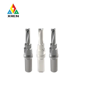Custom CNC U-Drill Step Drill Bit Multi-Function Combined Tool with Countersinking & Chamfering in One Pass
