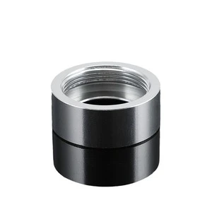 Stainless Steel Threaded Bushing 20mm For Push Button Switches Manufacturing Equipment Parts