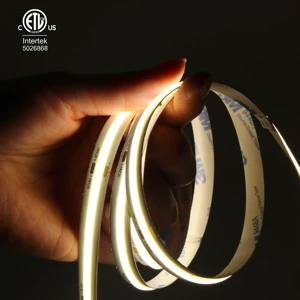 512leds Single Color Natural White Bendable Cob Led Strip Light 24V Flex Cob Strip 4000K 14w Cob Light for Cabinet Display Light