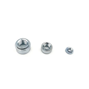 Precision Press Fit Nuts M2 M3 M4 M5 M6 Stainless Steel Carbon Steel Zinc Plated Self Clinching Nuts for Sheet Metal