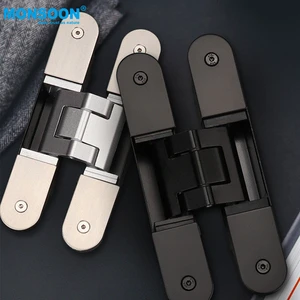 High Quality Folding Invisible Door Hinge Concealed Adjustable Door Hidden Hinge For Door
