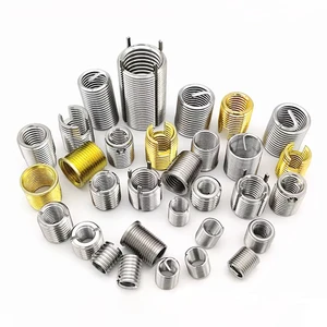 High Quality DIN 8140 Inch Metric Size Fastener Screw Bushing Thread Repair Wire Threaded Insert