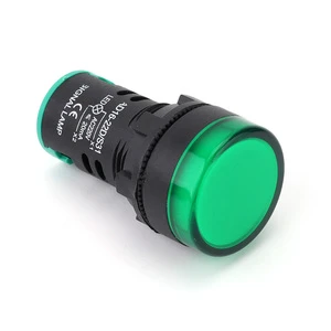 LED Ring Illuminated Multi-color Indicator Lights 220V IP55 Waterproof Plastic Metal AD16-22D/S Industrial Control Equipment