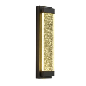 Wholesale Modern Classic up and Down Dark Sky Wall Sconce American Stainless Steel Glass Waterproof Outdoor Entrance Lights