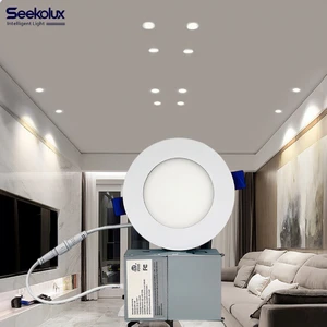 ETL Approved Energy Star Certified Aluminum Modern IP44 LED Downlight SMD Recessed Ceiling Light 3000K-6000K Dimming Indoor