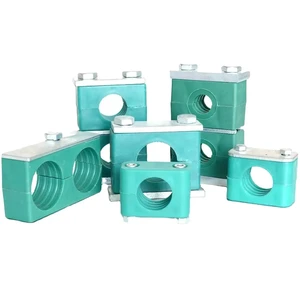 Standard Series Green Pipe Clamp Light Duty Hydraulic Pipe Clamps Tube Pipe Clamps