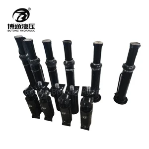 Double-Acting Steel Hydraulic Cylinder 16 35MPa Working Pressure Industrial Hydraulic Actuator Intermediate Frequency Furnace