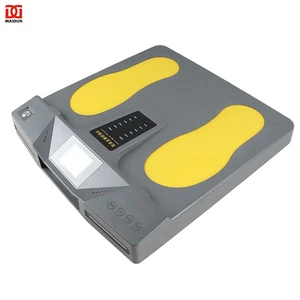 Professional High Sensitivity Shoe & Foot Sole Metal Detector With Audio Visual Voice Alarm ABS Material Shoes Scanner