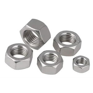 Grade 8 High Strength DIN 933/934 Black Hex Head Bolts And Nuts Heavy Duty Black Zinc Fasteners For Mining And Construction