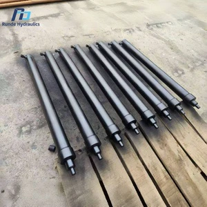 Runde Single-Acting Stainless Steel Hydraulic Jack Cylinder Hard Chrome Plated Piston Rod 7000mm Maximum Stroke 4000mm 1 Year