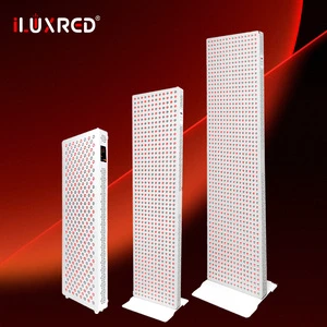 ILUXRED 810nm 830nm 850nm Multi-Wavelength Red Light Therapy Panel Led Infrared Near NIR Full Body Device for Body Face Neck