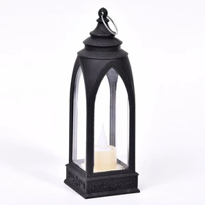 Portable Lantern Holiday Ianter Candle Lantern for Home Decoration Led Wind Lamp