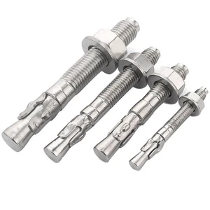 Stainless Steel DIN529 Wedge Anchor M6 M10 M12 M20 Concrete Anchor Bolts