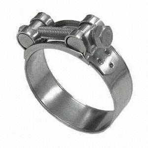 Unitary Power Single Bolt Stainless Steel Heavy Duty Pipe Hose Clamp