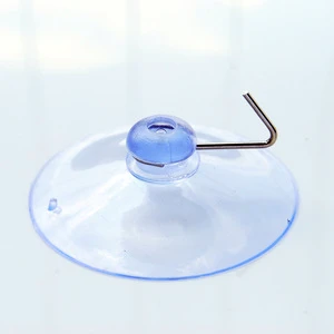 Vacuum-powered High-strength Glass Suction Cup; Traceless PVC Hook; DIY Daily Use Storage; Kitchen Supplies; Various Sizes;