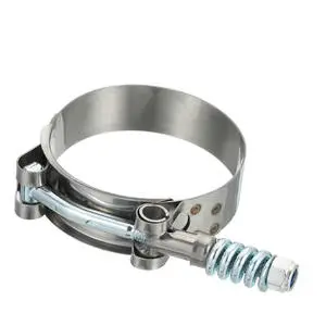 Heavy Duty Spring T Bolt Clamp for Industrial Hose Connection T Bolt Clamp Stainless Steel