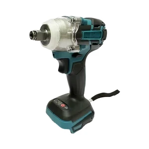 18V High Torque Lithium-Ion Battery-Powered Brushless Motor Heavy Duty DIY Grade 1/2 Electric Impact Wrench with 350N Max Torque