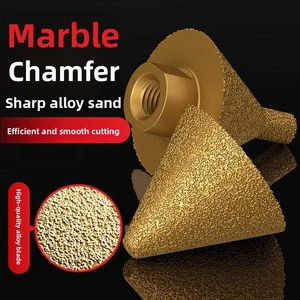 Beili M10 Brazed Diamond Beveling Chamfering Drill Bit Tapered Engraving Polishing Wheel for Stone Ceramic Tile Marble