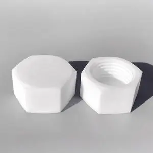 Anti-corrosion multi-models quick connect ptfe nut screw sleeve cap for all industry