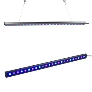 120W Full Spectrum LED Aquarium Light 6ft 72inch 180CM Reef Light Coral Reefs Blue RGB Color Temperature White Fish LED Light
