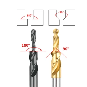Step Drill Counterbore Chamfering Drill Custom-Made High-Performance High-Speed Steel Fully Ground Cobalt M35 M2 6542 Secondary