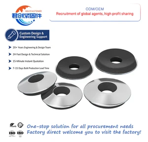 Free Sample 304 Stainless Steel Conical Fisheye Gasket Parallel Countersunk Decorative Countersunk Solid Washer M3M4M5M6M8M10mm