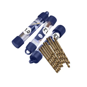High Cobalt Stainless Steel & Super Hard Tungsten Carbide Drill Bits Kit Multipurpose Complete Electric Drill for Hole Drilling