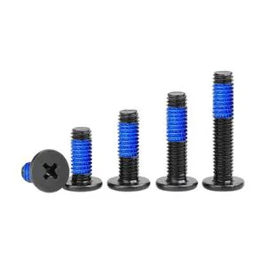 Factory Durable Phillips Black Flat Head Glue Dotted Screws Drive Fasteners