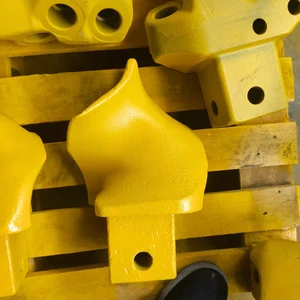 Guide Drill Bit Dirt Earth Fishtail Pilot Bit Square Stem 100mm For Foundation Drilling Tools Construction Machinery Parts