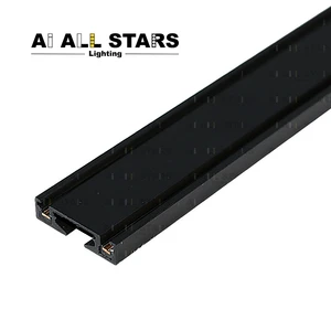 Ultra Thin Linear Tracklights Spot Lamp Smart Dimmable Spotlights 1M 1.5M 2M Rails System 48V Magnet Magnetic Led Track Lights