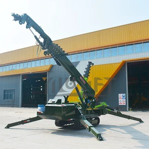 Custom 1 Ton 2 Ton 5 Ton 8 Ton 12 Ton 18 Ton Mini Spider Crane Diesel Hydraulic Telescopic Boom Crawler Crane