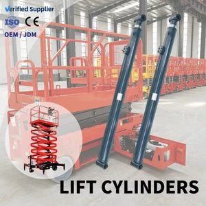 JX Scissor Lift Hydraulic Cylinder Single-Acting Piston Type for Aerial Work Platforms (AWP)