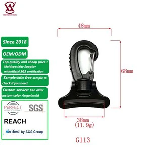 Wholesale Strong Clips Swivel Hook Straps Bag Plastic Swivel Snap Adjustable Hook for Baby Stroller Garment Accessories