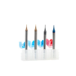High Performance 2F Micro End Mills Carbide Milling Cutters for Metal Work