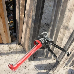 New Professional Caulking Gun 400kg Heavy Duty Drip-Free Sealant Gun for Silicone Construction Waterproofing Industrial Use