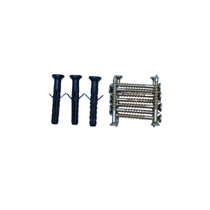 MEXMASH Model 10 Concrete Wall Plug Screw Set With Nylon Expansion Anchor For Easy Installation On Masonry And Brick Fixing