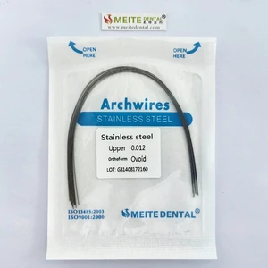 Orthodontic Niti Arch Wire Niti Super Elastic Arch Wire Arcos De Ortodoncia