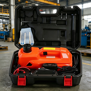 Best Selling 5 Ton Electric Car Jack Kit 12V Hydraulic Jack with Electric Impact Wrench for Quick Tire Change SUV Truck