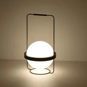 Minimalist Spherical Chandelier with Iron Body Acrylic Lampshade Simulated Plant Decoration for Living Dining Room Bedroom Hotel