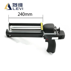 Decorative 400ml 1:1 Double Cartridges Electric Battery Caulking Gun Anti-drip Caulking Gun Sausage Caulking Electric Gun 600ml