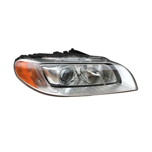 For Volvo S80 2007-2016 Version Headlight Headlamp with Amber Marker Headlight Assembly with Projector Lens