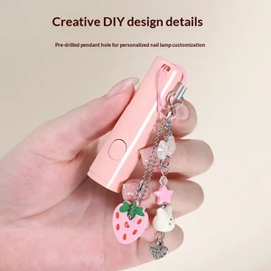 AMDMG T22 Patent Design Rechargeable Mini UV LED Nail Lamp 395 405nm For Nails Salon & Home Use Made In Guangdong