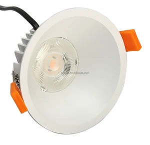 Factory Wholesale Super Thin Trimless led downlights 100mm Diameter Recessed Anti Glare IP44 IP65 SpotLight 9W-15W SAA CE ROHS