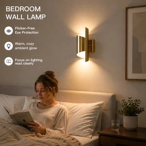 New Design Decoration Wall Lamp Wall-mounted up and Down Wall Lamp Indoor Bedroom & Hotel Decoration